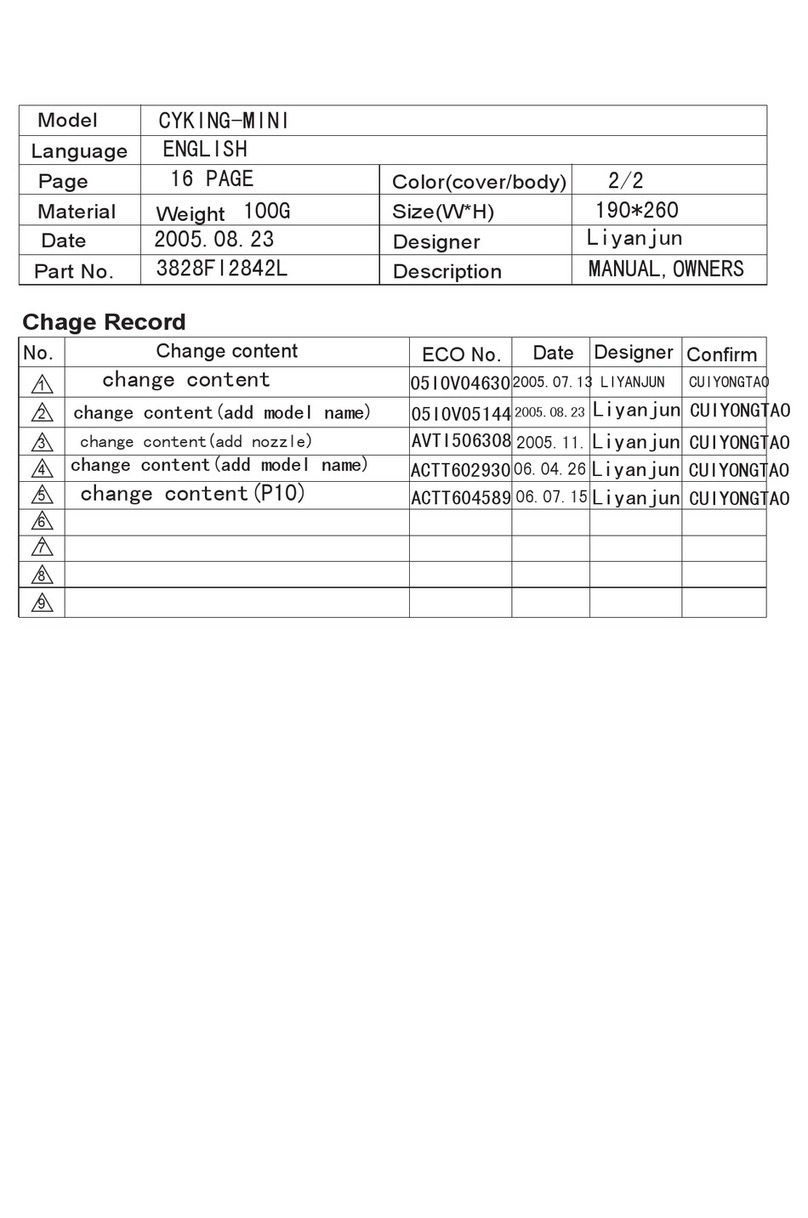 LG V-CA241N Series User manual LG V-CA241N Series User manual