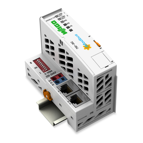 WAGO WAGO-I/O-SYSTEM 750 750-362 manual