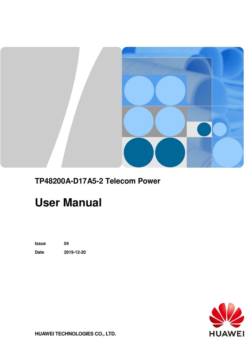 Huawei TP48200A-D17A5-2 Telecom Power User manual