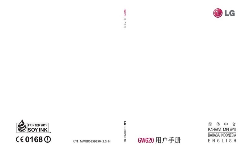 LG GW620 User manual