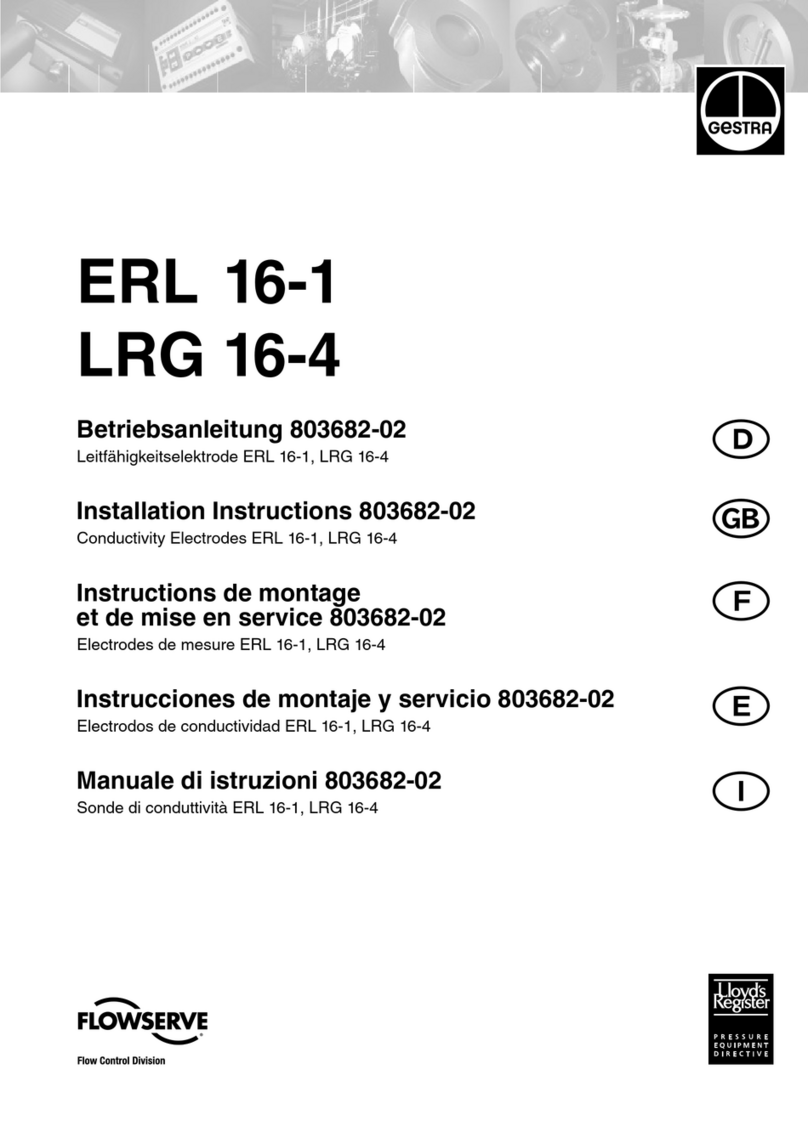 GESTRA LRG 16-4 installation instructions