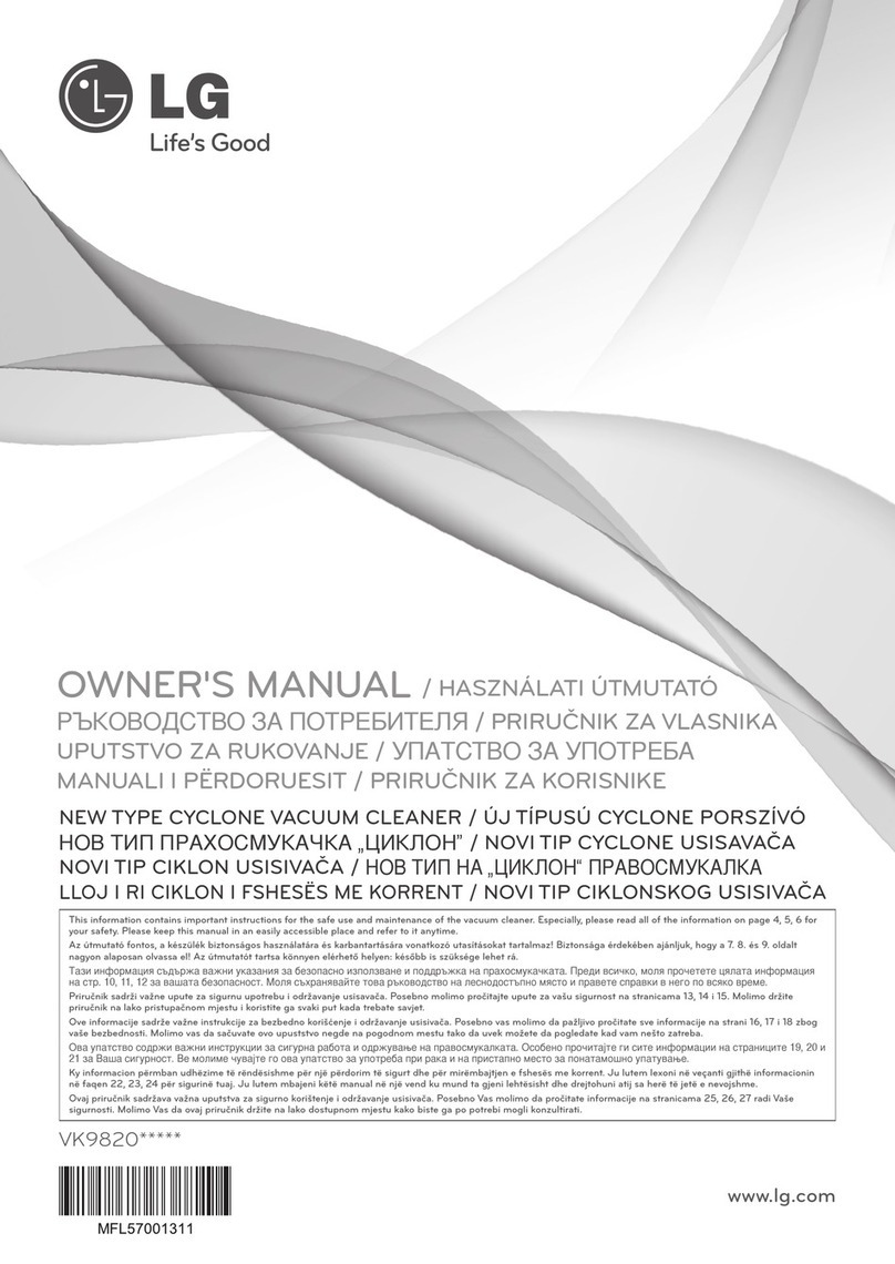 LG VK9820 Series owner's manual
