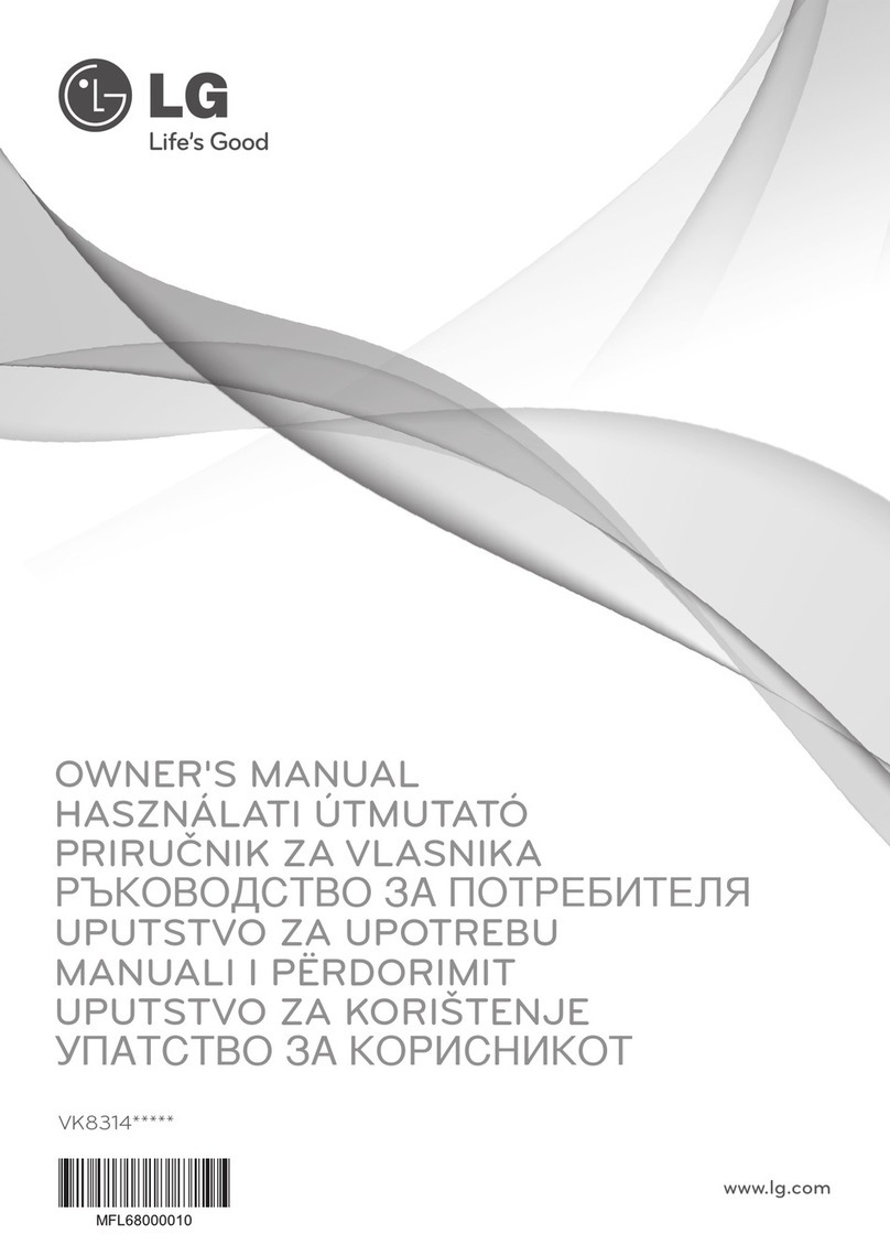 LG VK8314 Series User manual