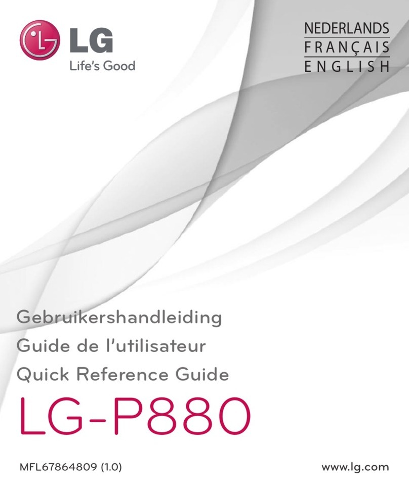LG LG-P880 Quick reference guide