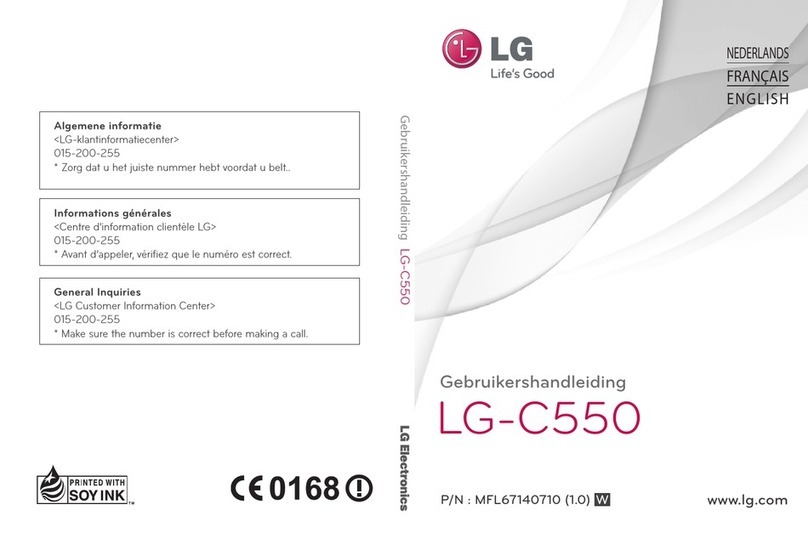 LG LG-C550 User manual