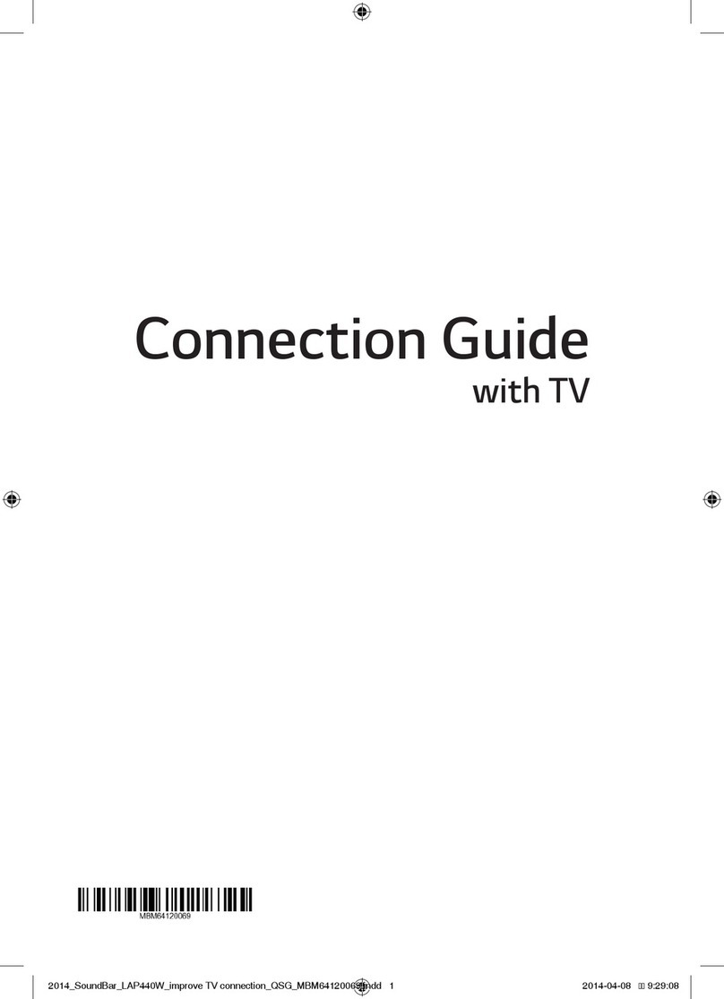LG LAP440W Connection guide