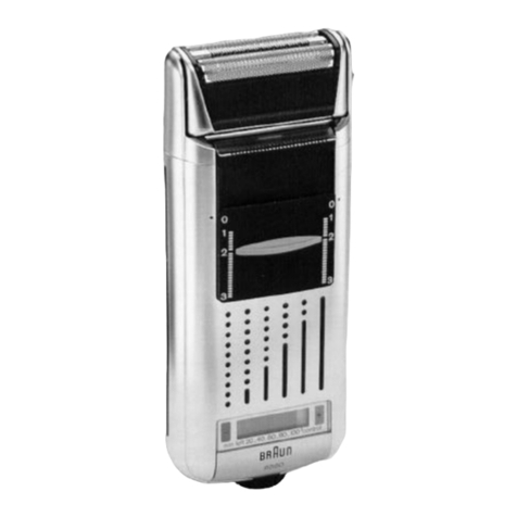 Braun Flex integral 6550 ultra speed Service documentation