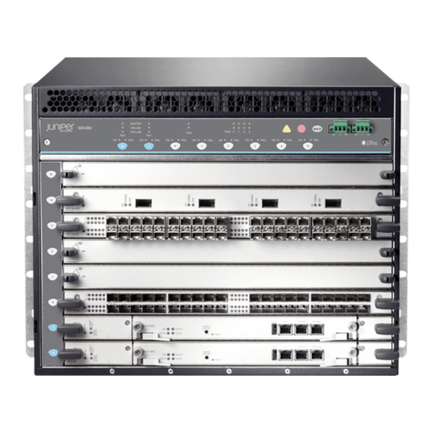 Juniper MX480 Installation instructions