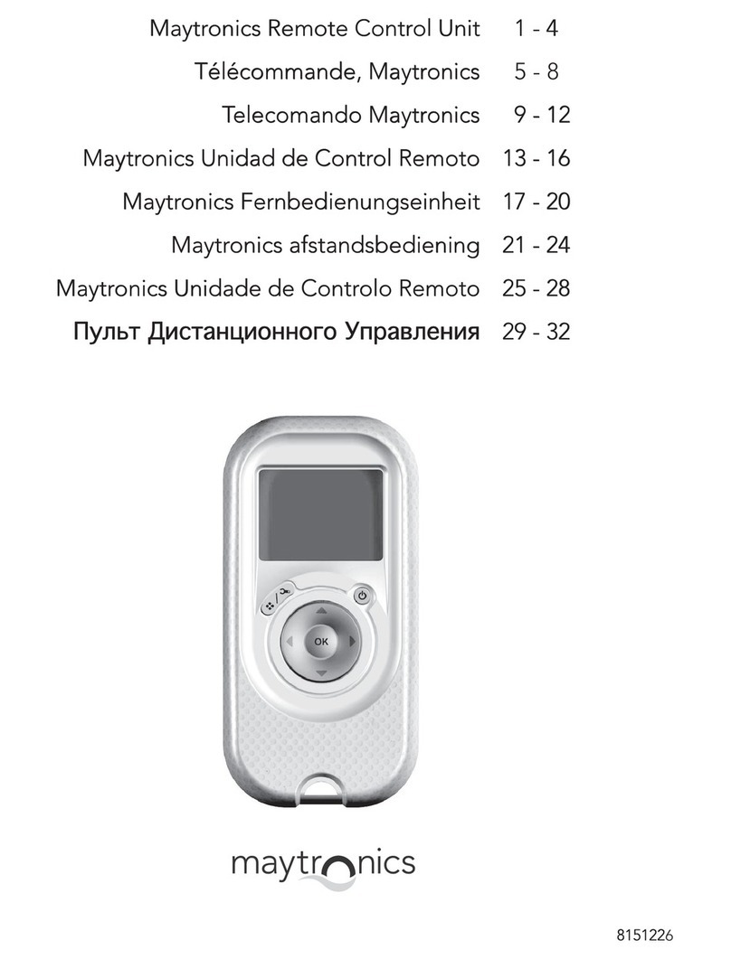 Maytronics 2010 manual