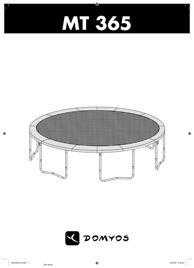 Domyos MT 365 User manual