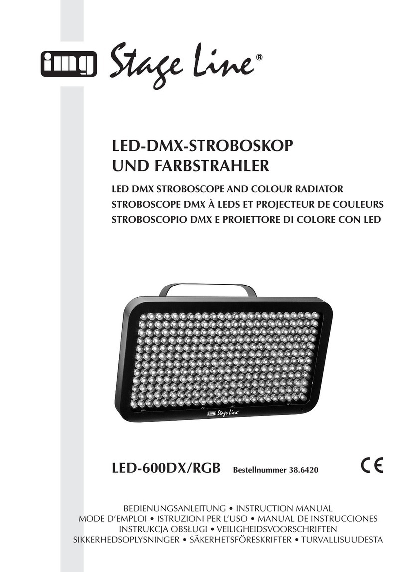 IMG STAGE LINE LED-600DX/RGB User manual
