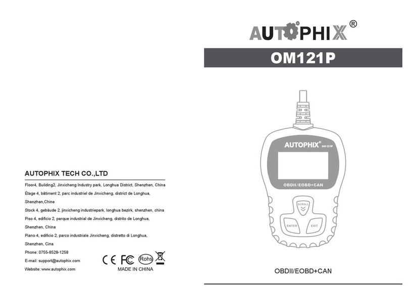 Autophix OM121P manual
