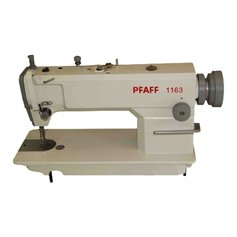 Pfaff Industrial 1163 Adjustment manual Pfaff Industrial 1163 Adjustment manual