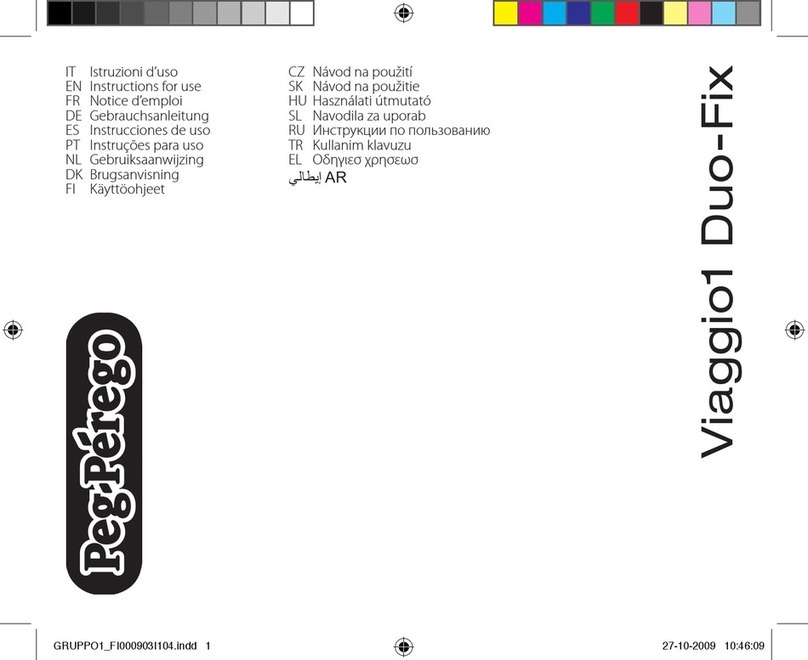 Peg-Perego Viaggio1 Duo-Fix ASIP User manual