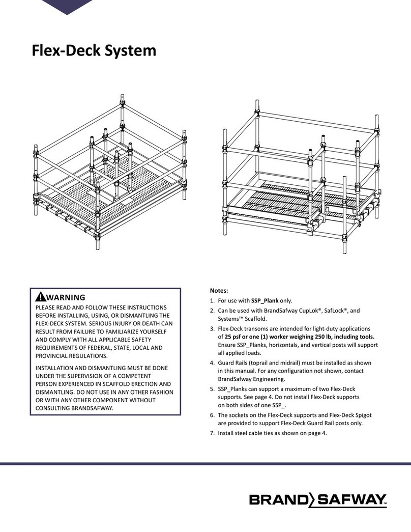 BrandSafway Flex-Deck manual