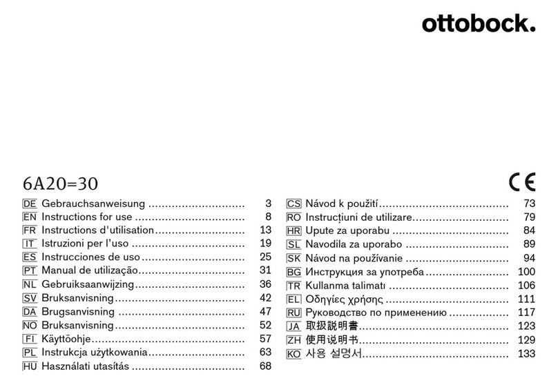 Otto Bock 6A20 Instructions for use