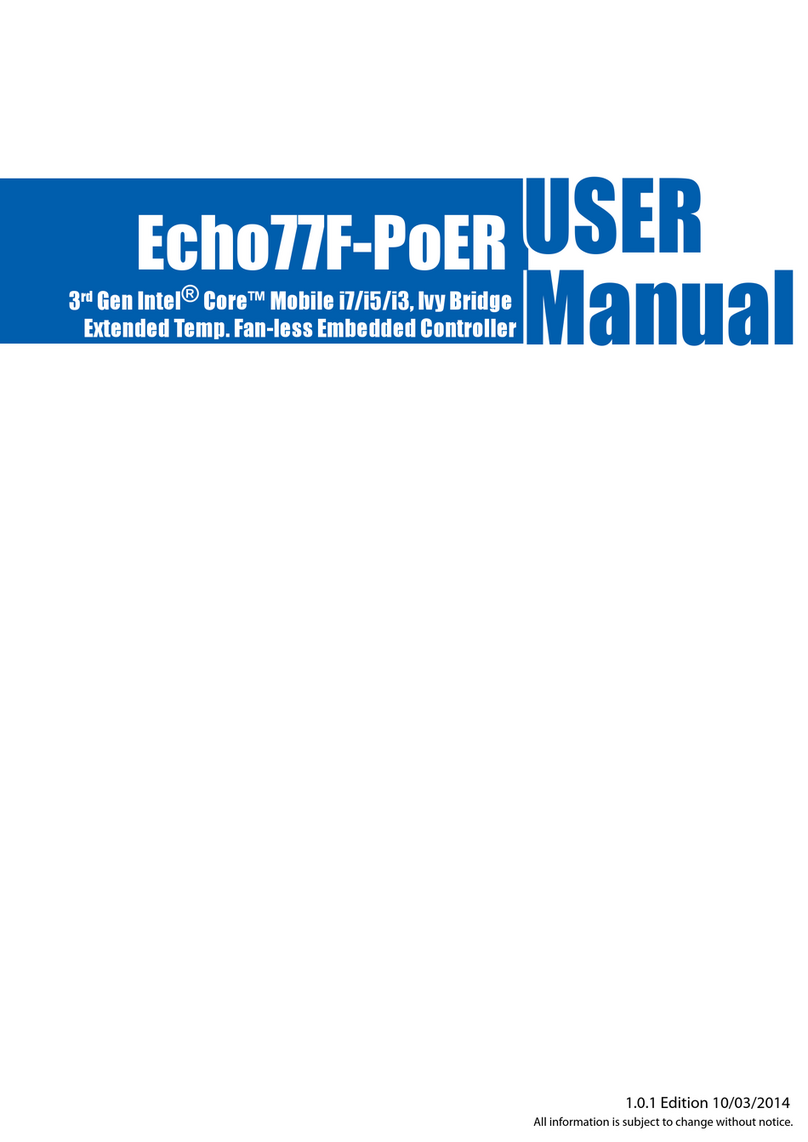Cappuccino PC Echo77F-PoER user manual