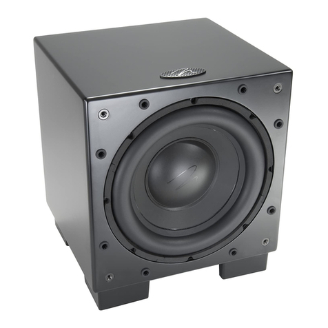 MartinLogan Dynamo 1000W User manual