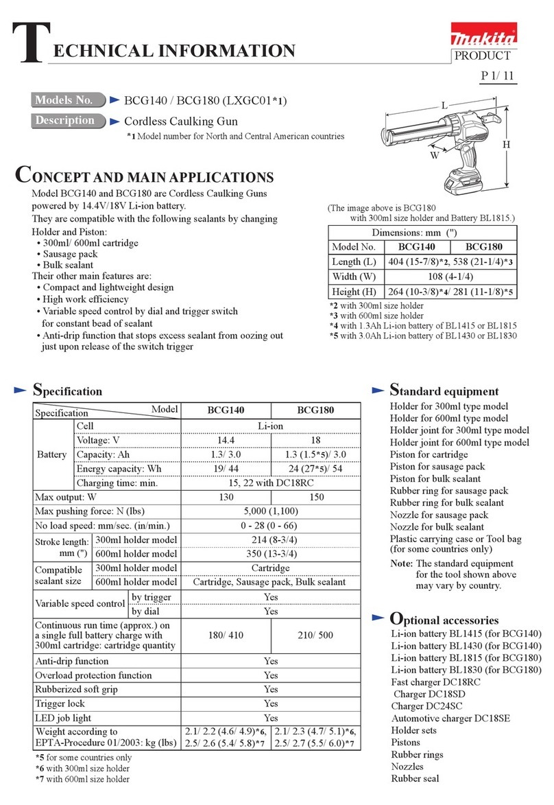 Makita BCG140 Manual Makita BCG140 Manual
