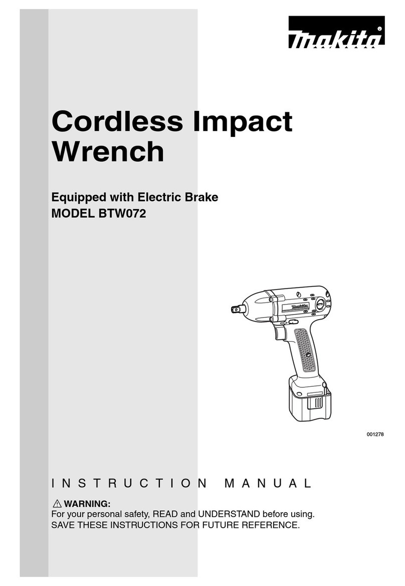 Makita BTW072 User manual