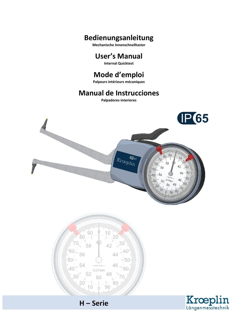 Kroeplin IP65 H Series User manual