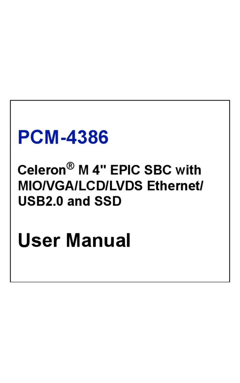 Advantech PCM-4386 User manual Advantech PCM-4386 User manual