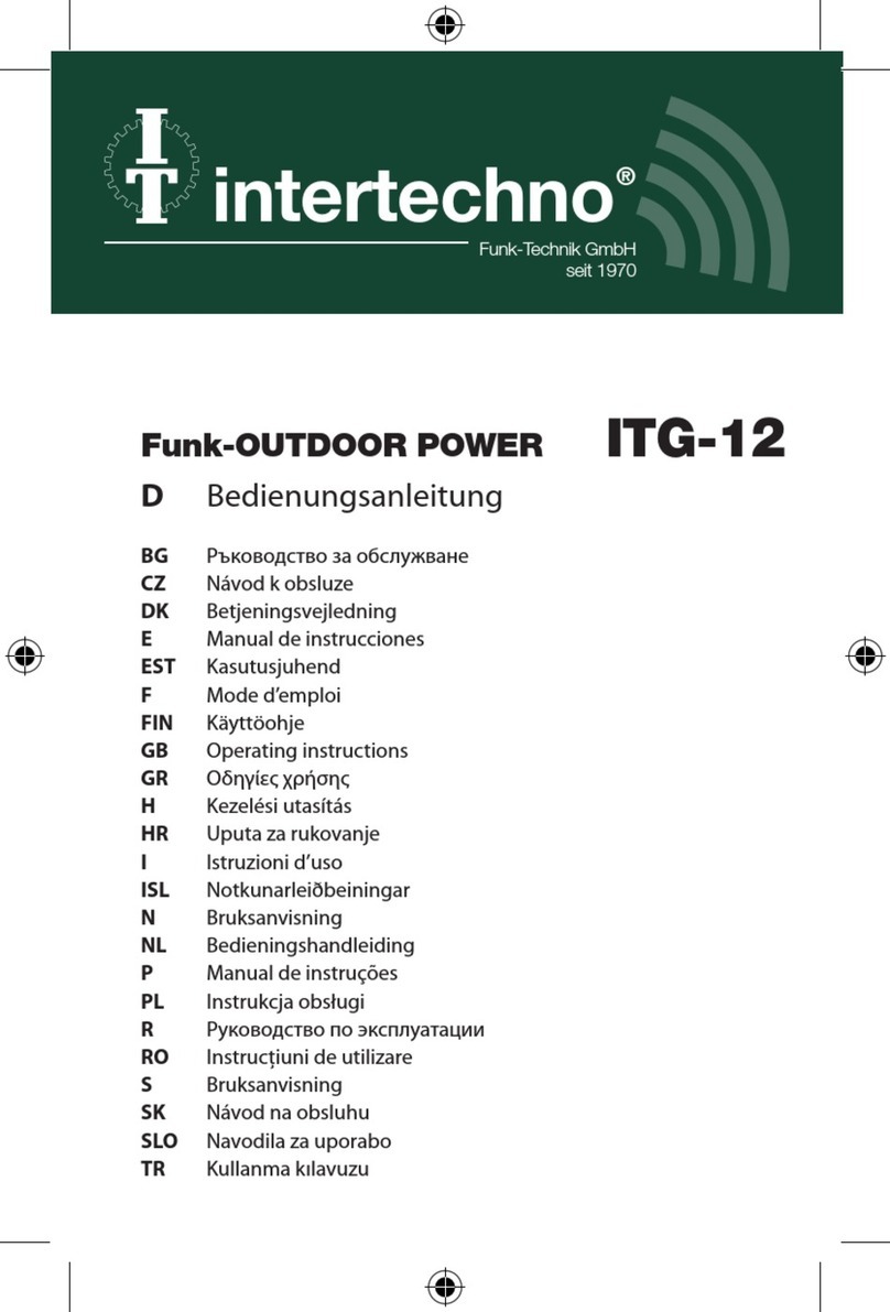 INTERTECHNO ITG-12 User manual