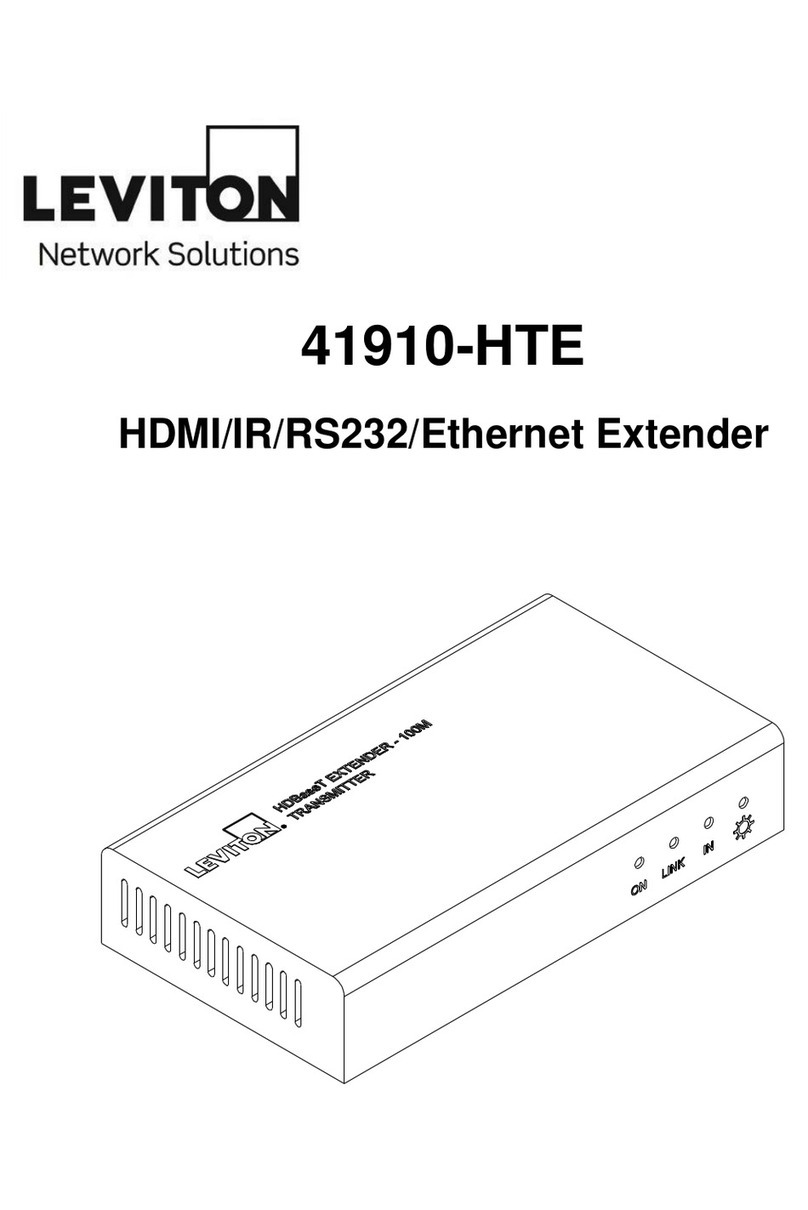 Leviton 41910-HTE User manual