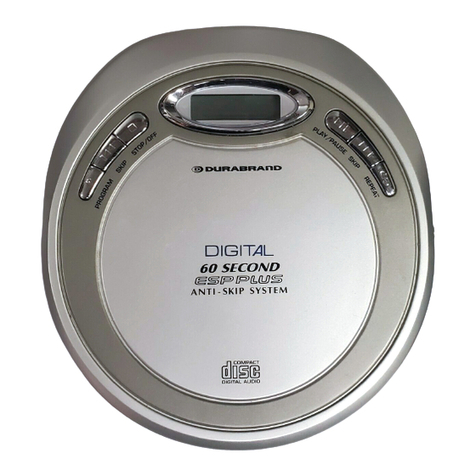 Durabrand 60 SECONDS ESP PLUS CD-89 operating instructions