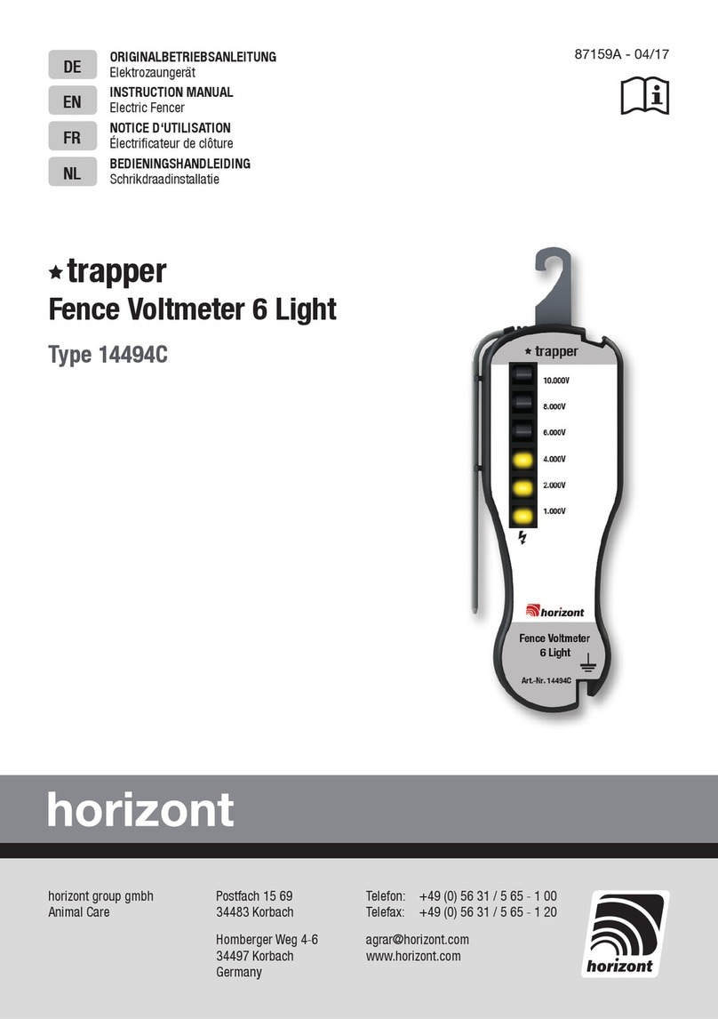 Horizont trapper 14494C instruction manual