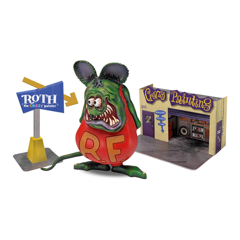 REVELL RAT FINK WITH DIORAMA manual