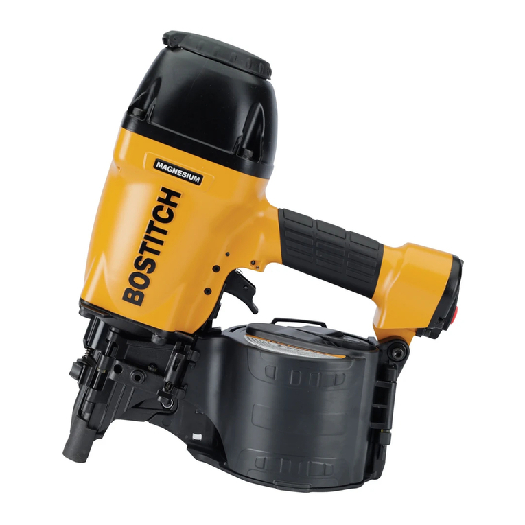 Bostitch N89C Operation and maintenance manual
