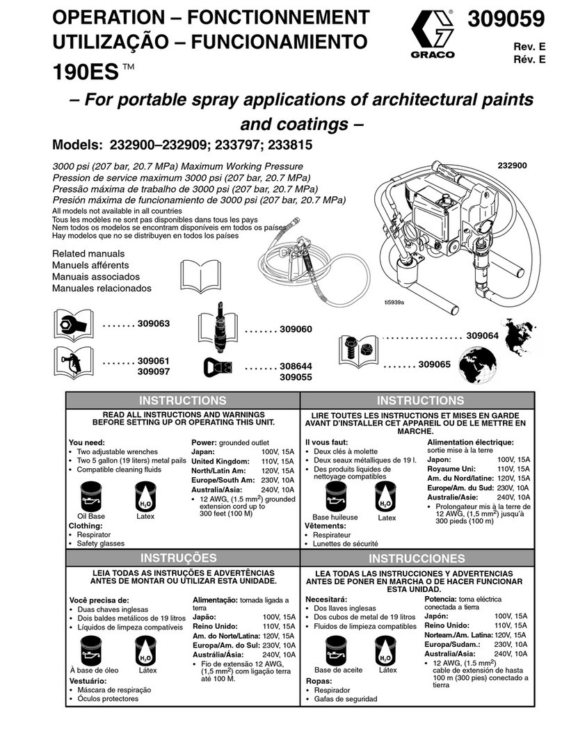 Graco 190ES 232909 Instruction Manual