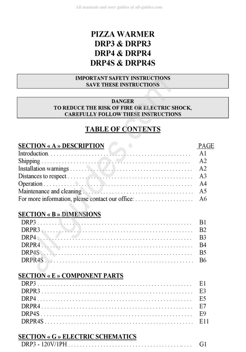 Doyon DRP3 User manual