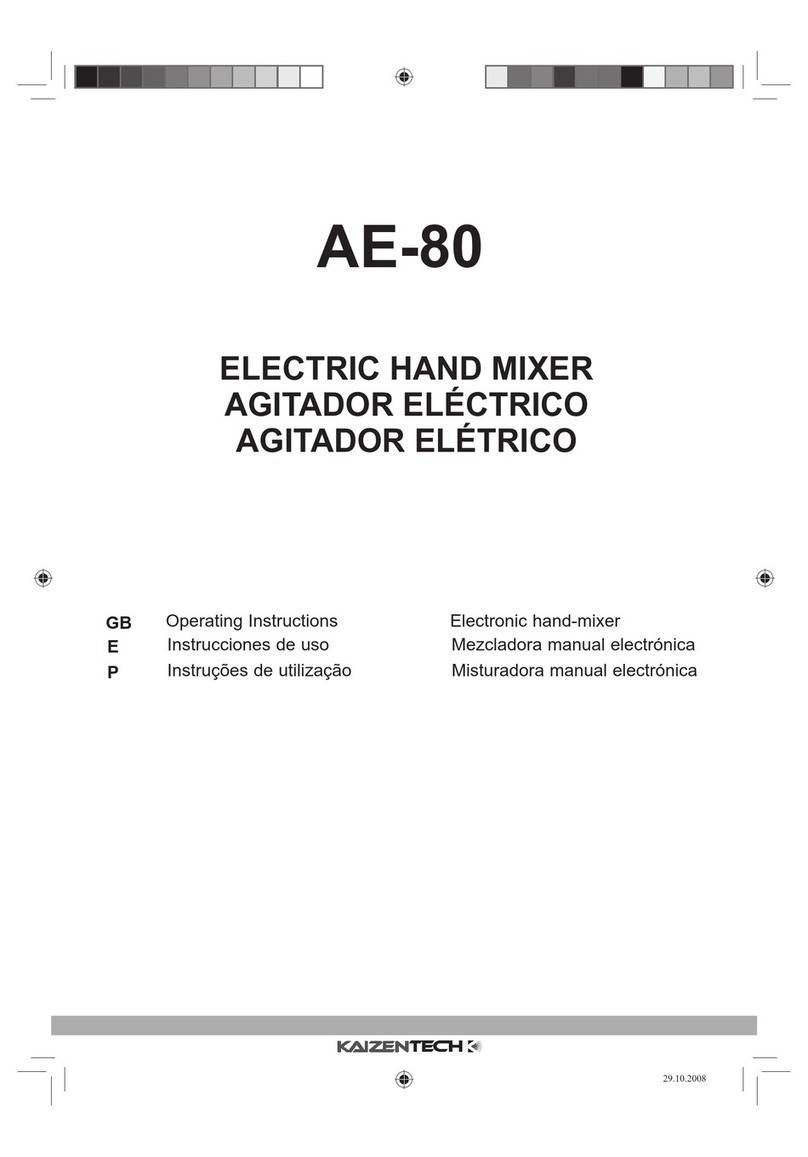 KAIZENTECH AE-80 operating instructions
