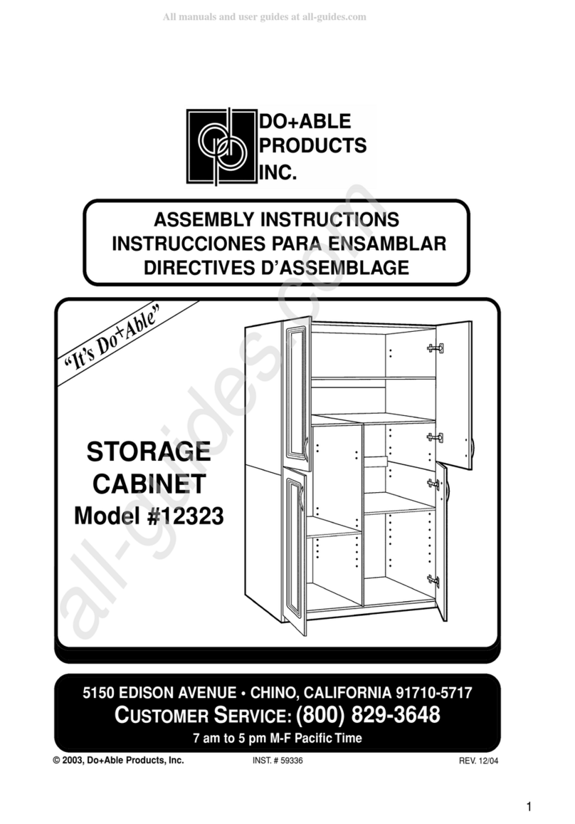 Do+Able Products 12323 Assembly instructions Do+Able Products 12323 Assembly instructions