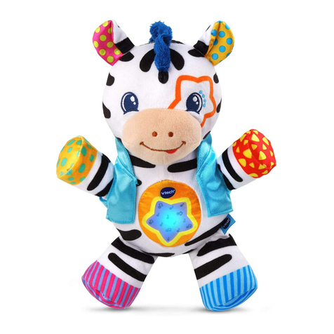 VTech Baby Lights & Stripes Zebra Parents' guide