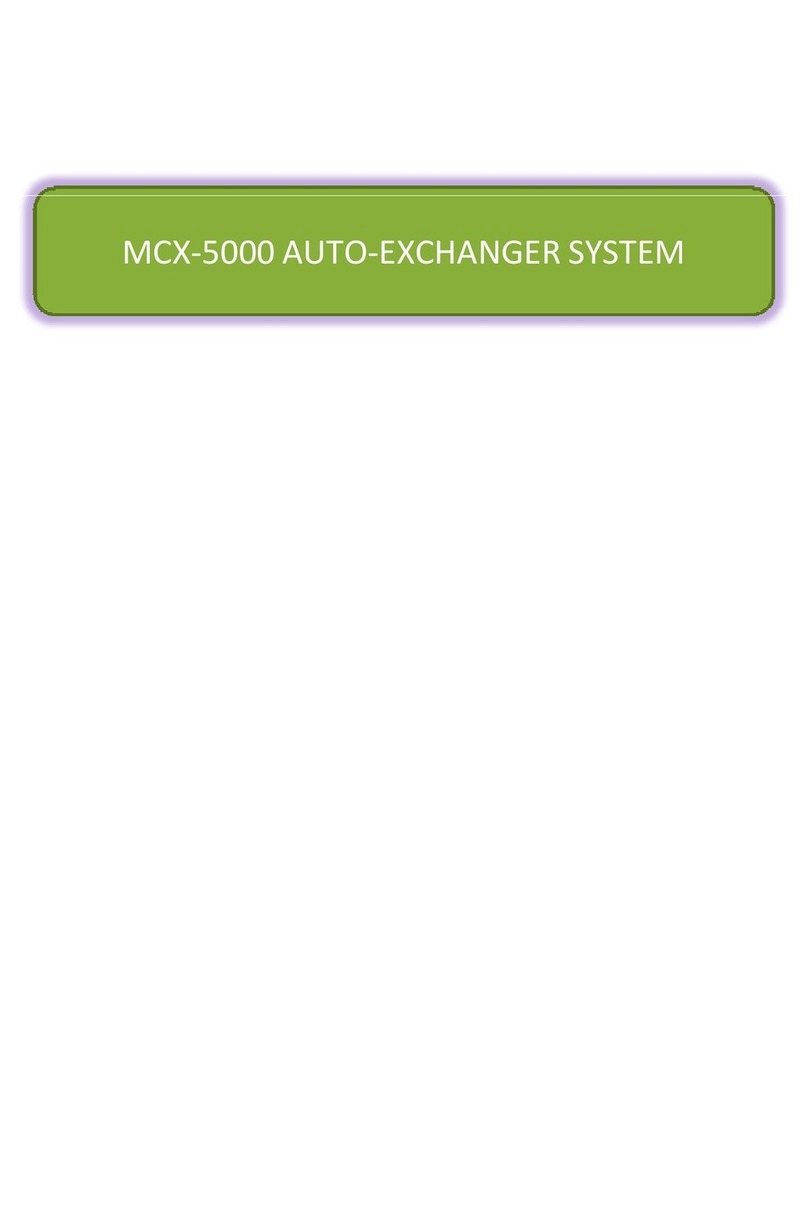 MRC MCX-5000 Series User manual