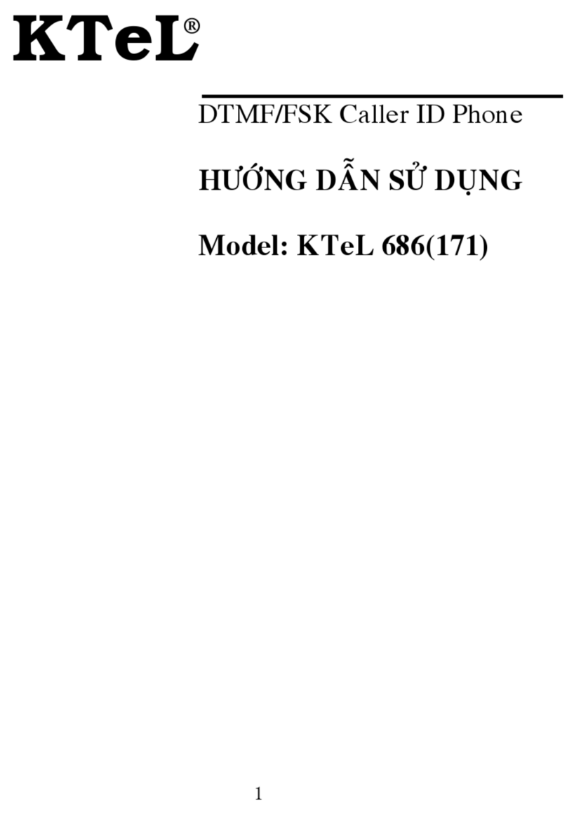 KTel 686(171) user manual