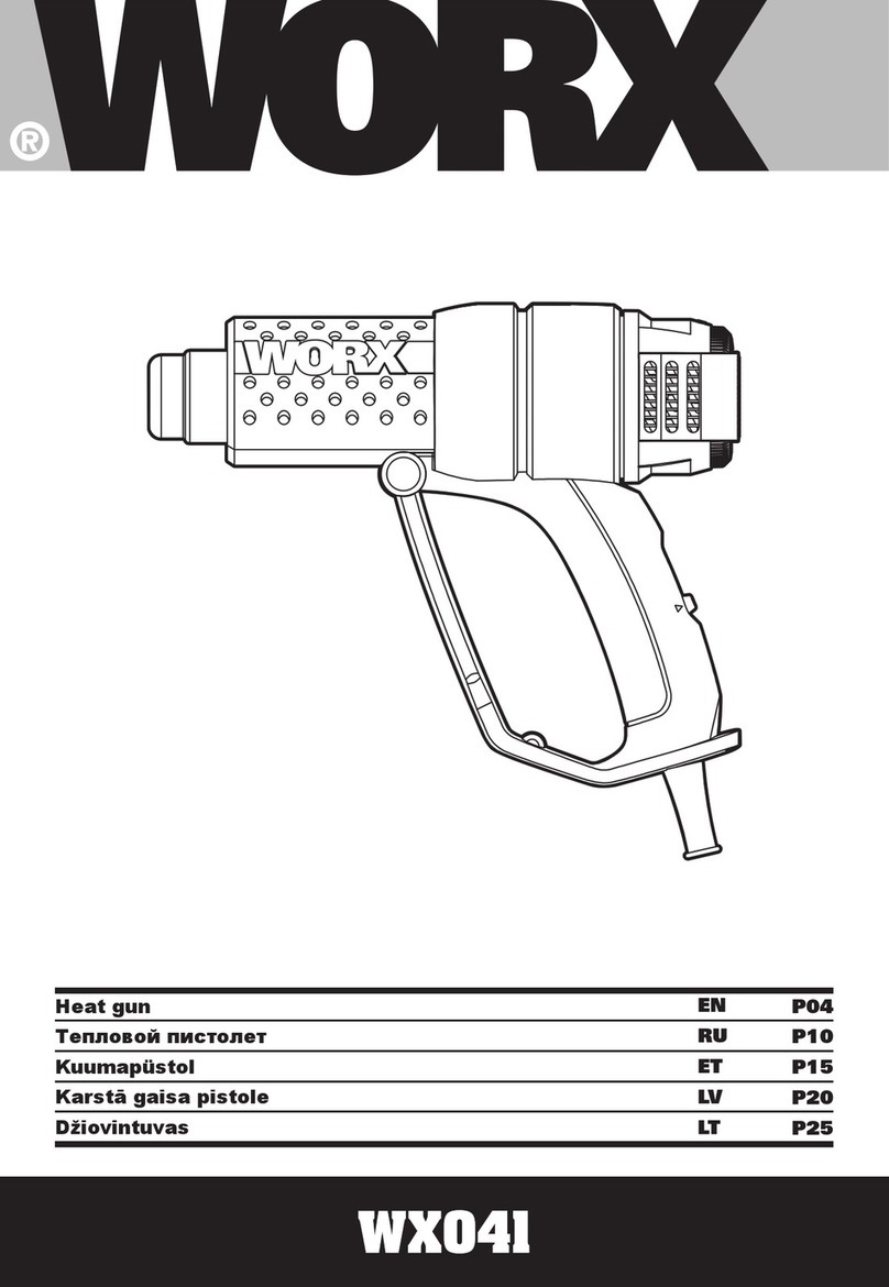 Worx WX041 User manual