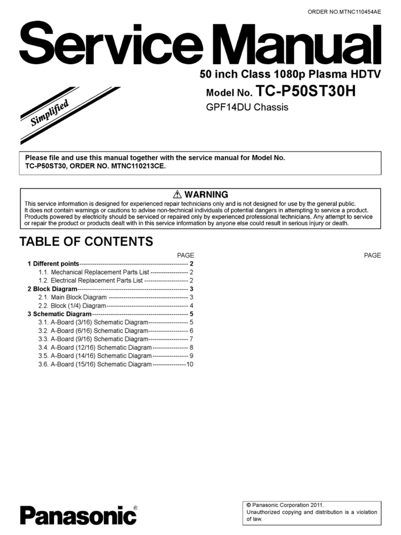 Panasonic TC-P50ST30H User manual