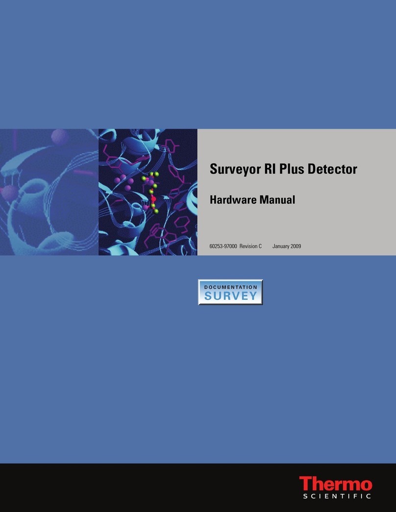 Thermo Scientific Surveyor RI Plus User manual