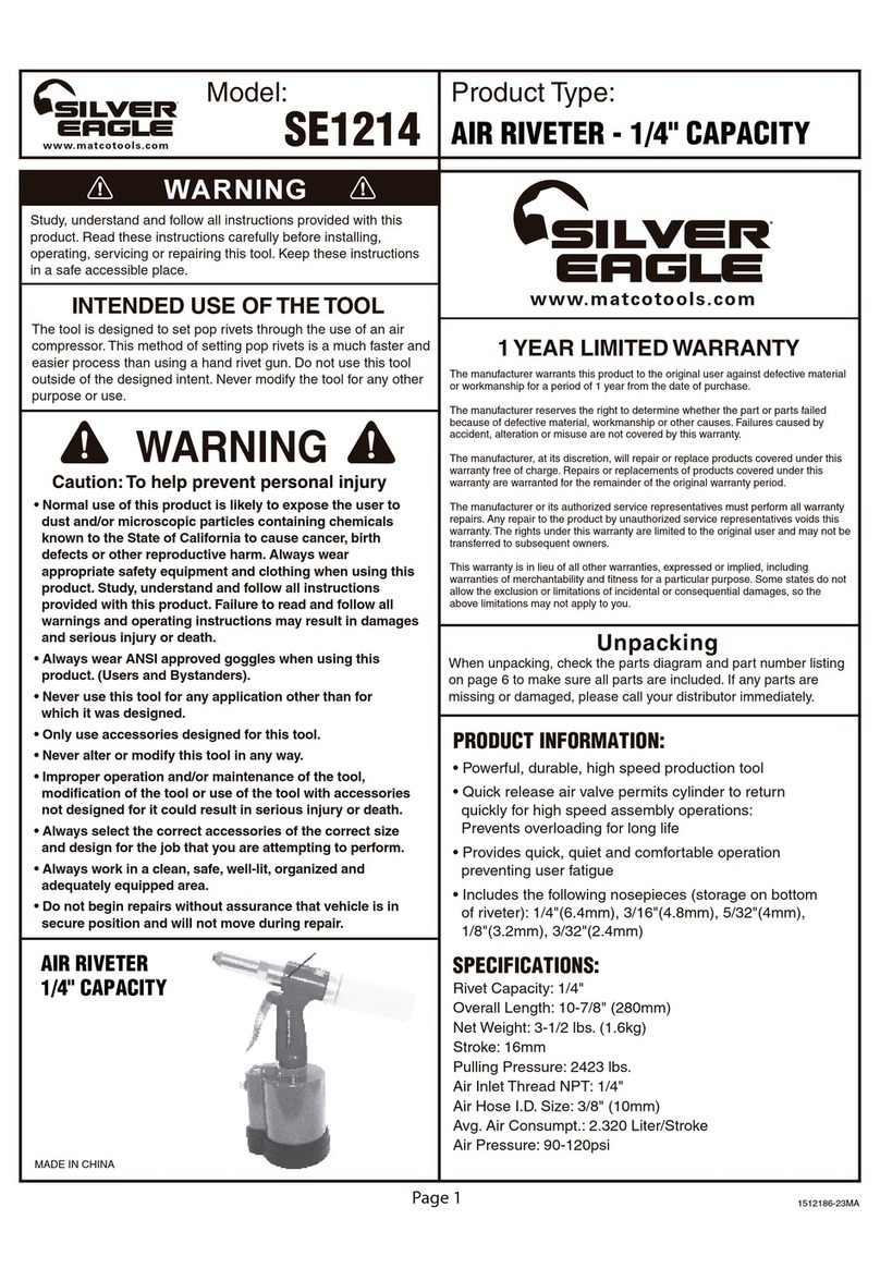 Silver Eagle SE1214 User manual