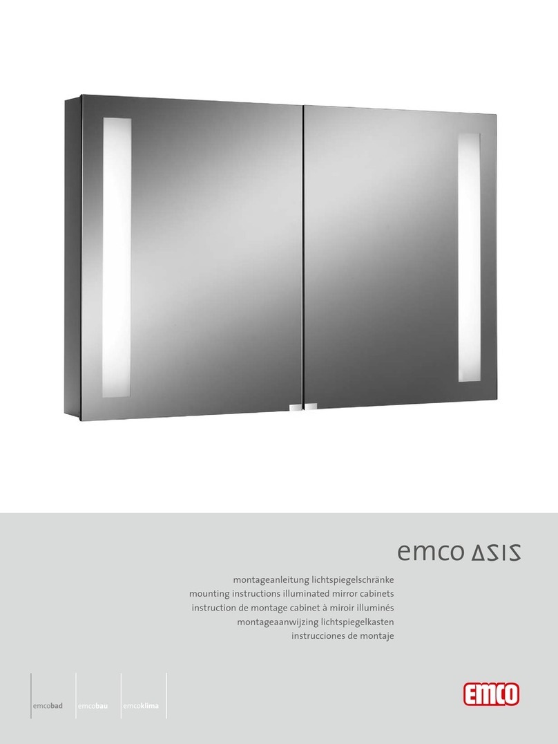 Emco asis 9797 050 56 Mounting instructions