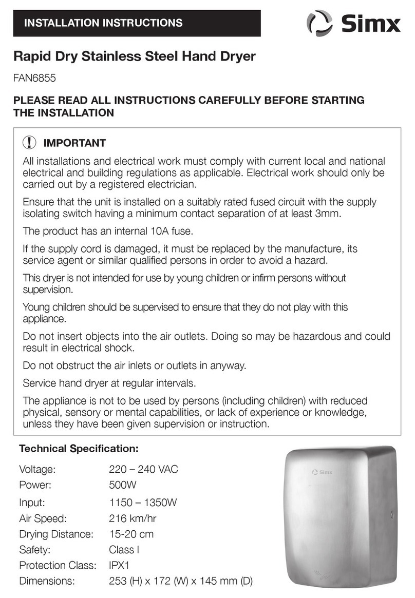 SImx FAN6855 User manual
