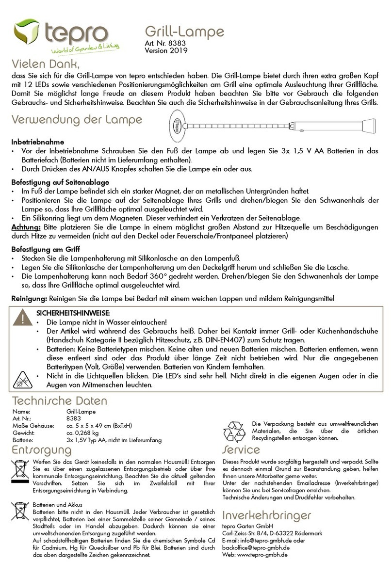 tepro 8383 quick start guide