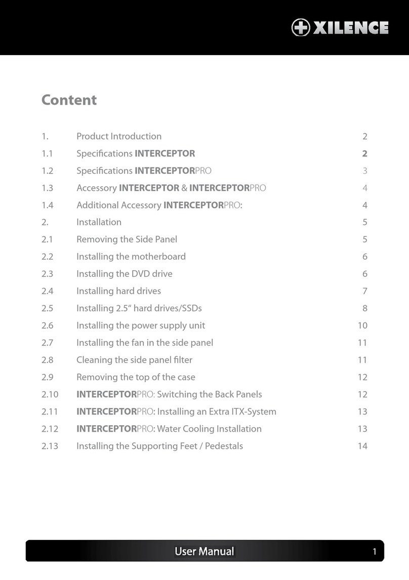 Xilence INTERCEPTOR user manual