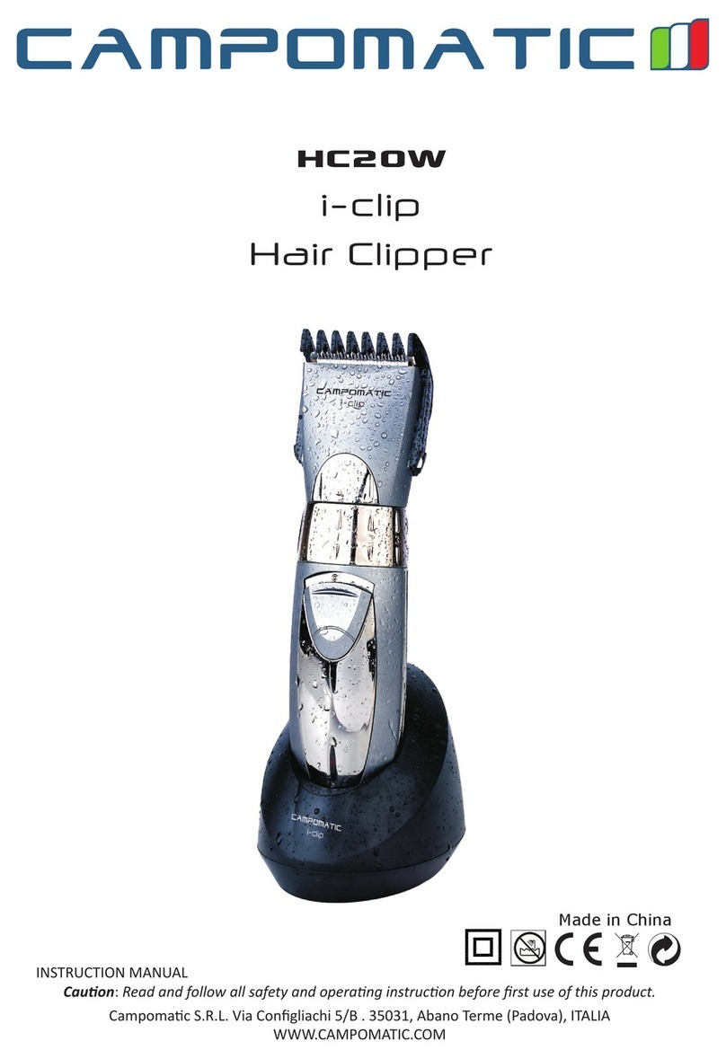 Campomatic HC20W instruction manual
