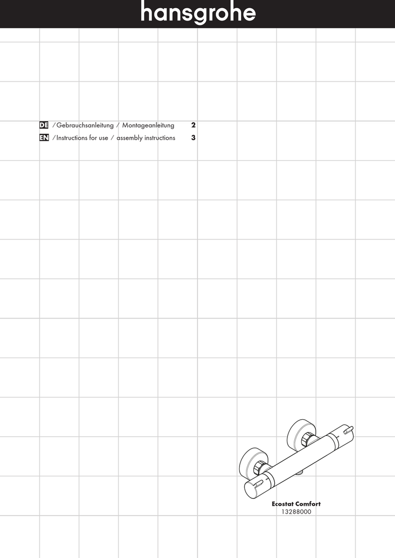 Hans Grohe Ecostat Comfort 13288000 Manual