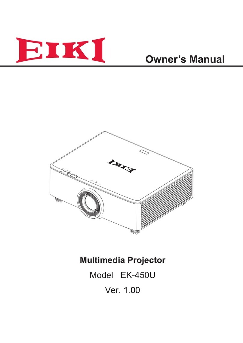 Eiki EK-450U User manual Eiki EK-450U User manual